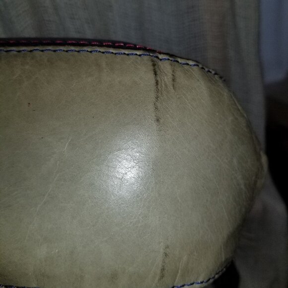 Coach blue, grey and salmon/pink bag. Soft leather. - Picture 11 of 15